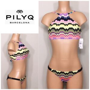 PILYQ Clara full bikini. NWT
